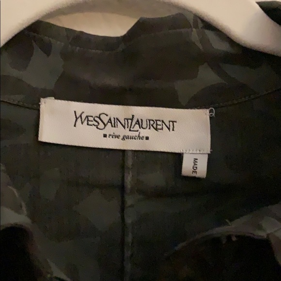 Yves Saint Laurent Button Up Shirt - Picture 2 of 11